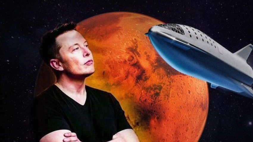 Elon Musk Mars'ta İnceleme Yapmak Amacıyla Uzay Aracı Gönderen İlk İnsan